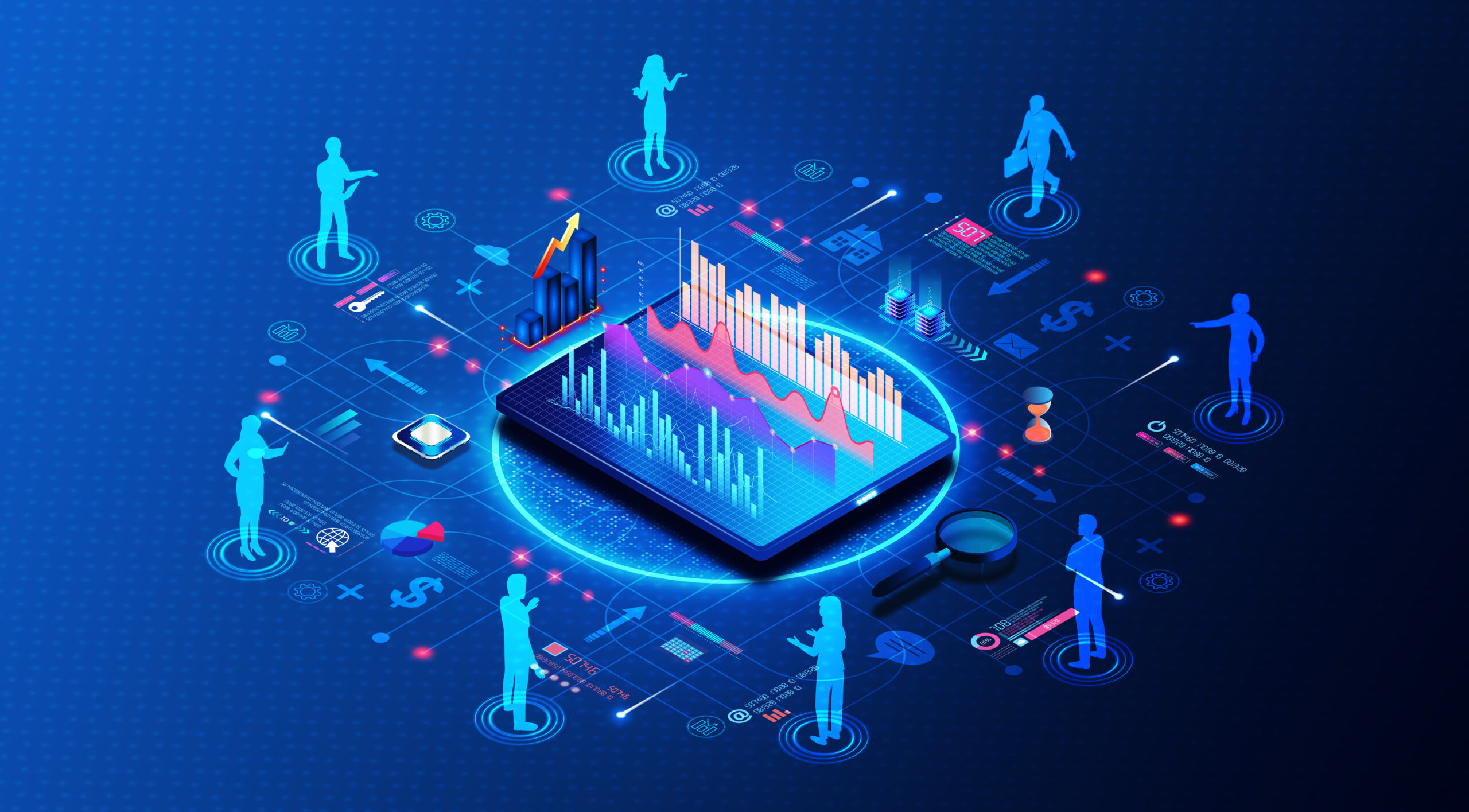 People Analytics and HR Analytics Concept - Collection and Application of Human Resources Data to Improve Critical Talent and Business Results