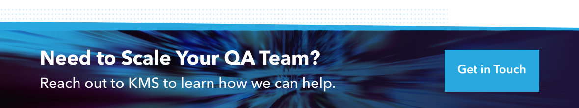 "Need to scale your QA team?" CTA